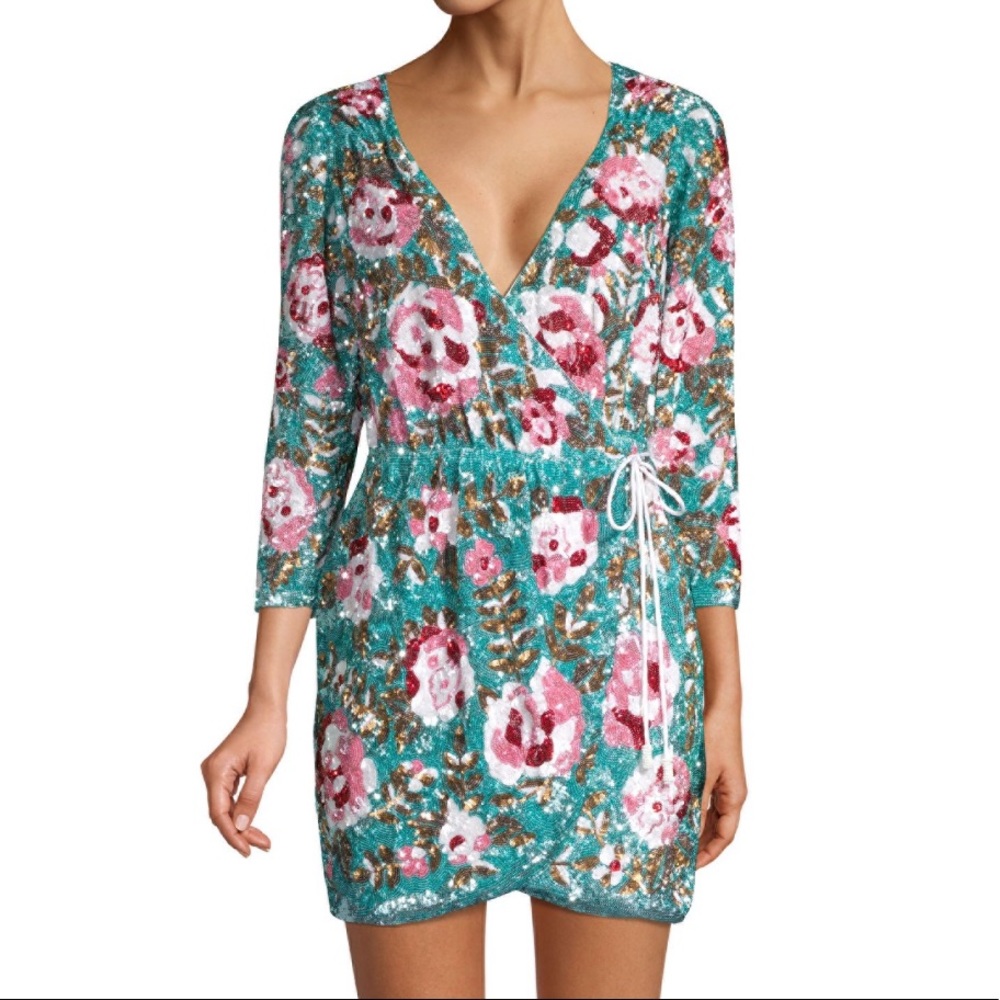 Retrofete wrap dress